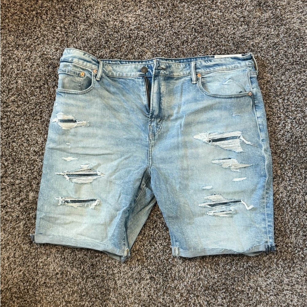 American Eagle “The Jeans Redesign” Airflex+ Men’s Size 42  Denim Shorts for Men